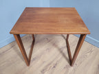 Mid Century Danish Inspired Teak Nesting Tables Retro Chic