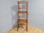 Mid Century Danish Inspired Teak Nesting Tables Retro Chic