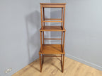 Mid Century Danish Inspired Teak Nesting Tables Retro Chic