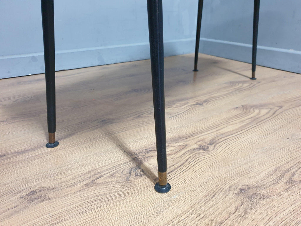 Mid Century Rectangle Shape Pin Leg Coffee Table Retro Chic
