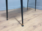 Mid Century Rectangle Shape Pin Leg Coffee Table Retro Chic