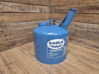 USA Eagle Petrol Diesel Supply Can USA Blue Four Imperial Gallon Jerry Can