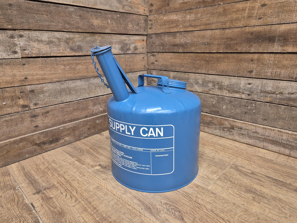 USA Eagle Petrol Diesel Supply Can USA Blue Four Imperial Gallon Jerry Can
