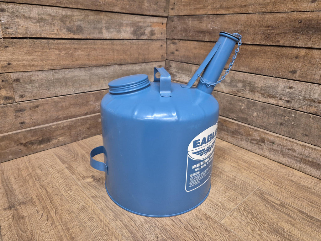 USA Eagle Petrol Diesel Supply Can USA Blue Four Imperial Gallon Jerry Can