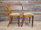 Pair of Antique Victorian Oak Shield-Back Chairs c.1880