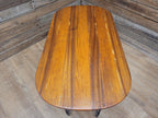Mid Century Capsule Shaped Hairpin Leg Coffee Table Retro Chic