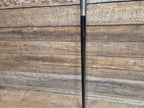 Vintage Cobra Head Walking Stick Black Shaft Silver Coloured Metal Cobra