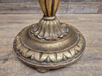 Antique Style Ornate Gold Gilt Wood Floor Lamp Candlestick Lamp Boho lighting