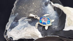Vintage Sterling Silver Turtle Pendant Charm