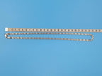 Vintage Sterling Silver Chunky Curb Link Chain Necklace 25.5g 25cm Long