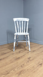 Hand Painted Up-cycled Shabby Chic Kitchen Chair Distressed Chair