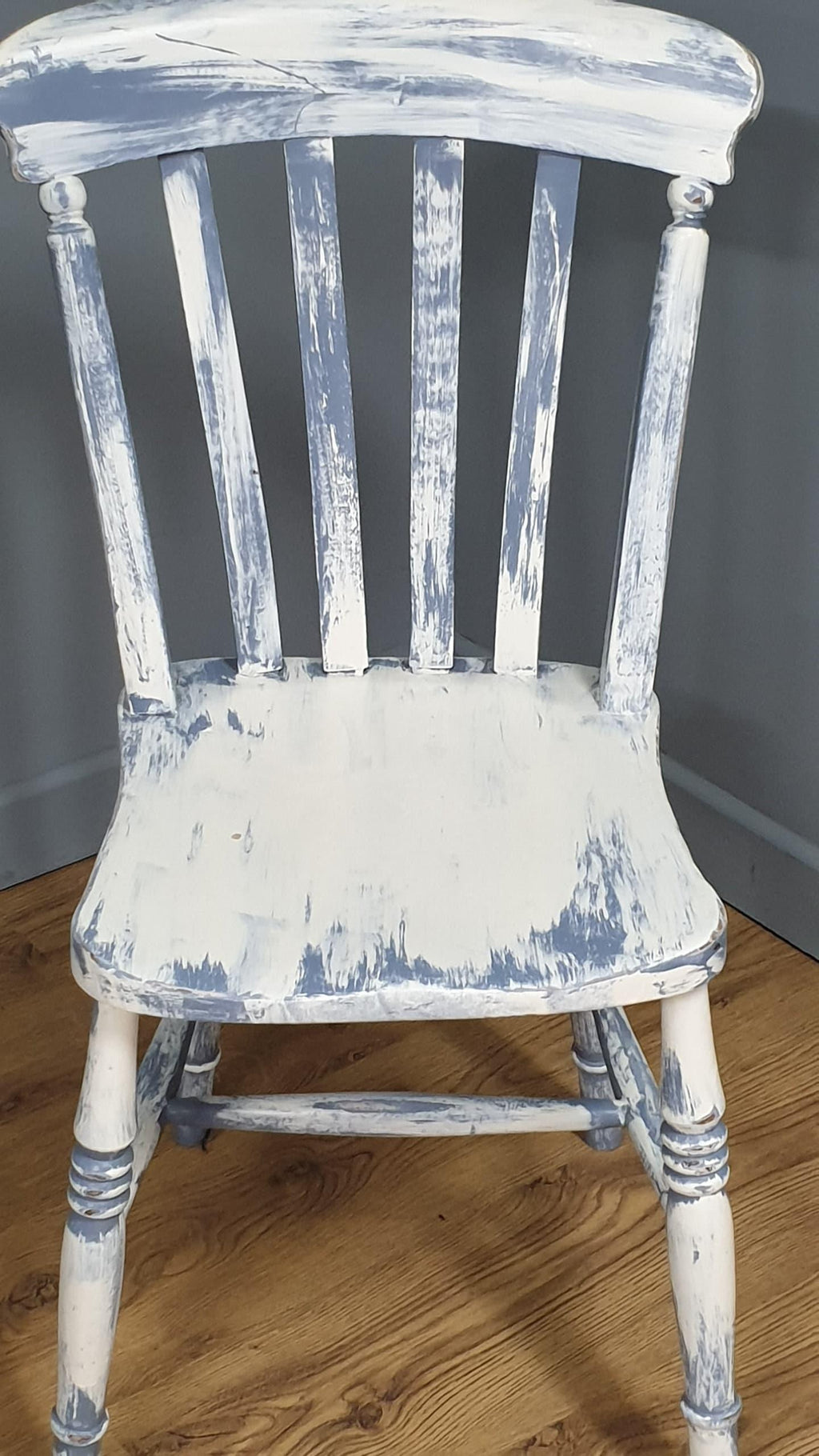 Hand Painted Up-cycled Shabby Chic Kitchen Chair Distressed Chair