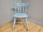 Up-cycled Hand Painted Shabby Chic Kitchen Chair Distressed Chair