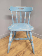 Up-cycled Hand Painted Shabby Chic Kitchen Chair Distressed Chair