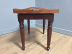 Vintage Mahogany Butlers Tray Side Table With Serving Tray Drinks Table