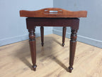 Vintage Mahogany Butlers Tray Side Table With Serving Tray Drinks Table