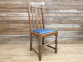 Vintage Early 20thC Barley Twist Oak Slat Back Hall or Bedroom Chair
