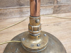 Vintage Floor Standing Steam Punk Style Brass Copper & Bronze Standard Lamp