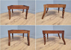 Antique Regency Mahogany Childs Chair On Stand High Chair