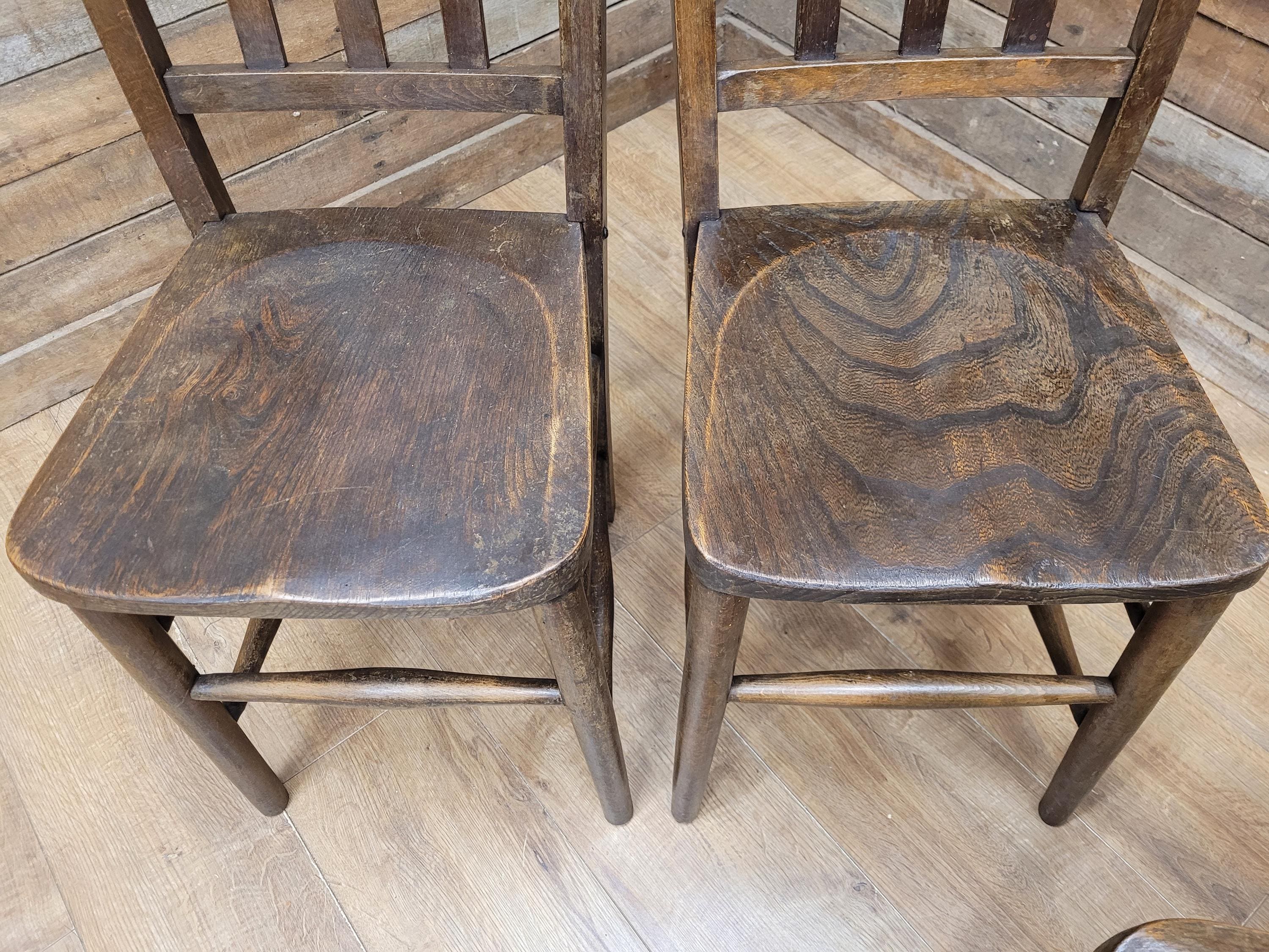 10 Vintage CC41 Herbert E Chapple Utility Chairs Elm & Beech Dining Chairs