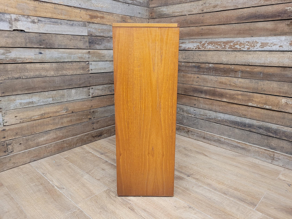 Vintage Legate Teak Display Cabinet with Glass Doors Mid Century 1970s Retro