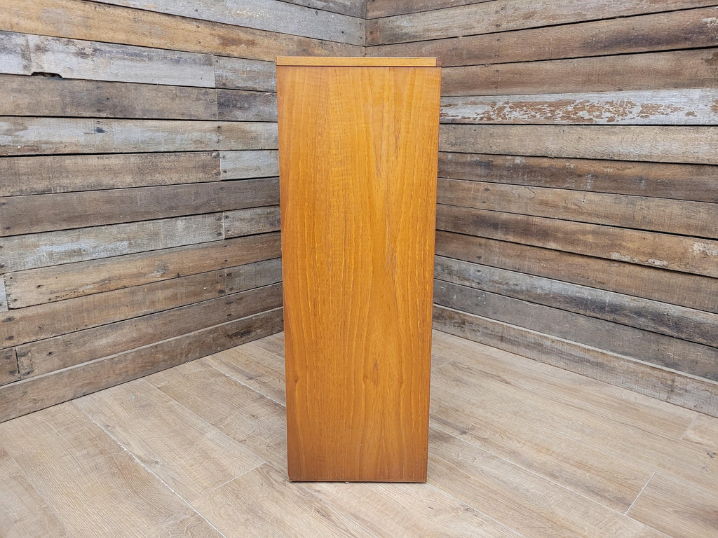 Vintage Legate Teak Display Cabinet with Glass Doors Mid Century 1970s Retro