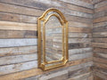 Vintage Gilt Arch Wall Mirror Ornate Gold Framed Decorative Mirror