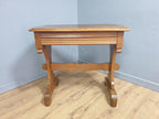 Vintage Arts & Crafts Style Oak Console Table Beautifully Crafted Desk