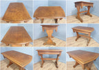 Vintage Arts & Crafts Style Oak Console Table Beautifully Crafted Desk