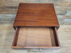 Vintage Mid century Single Drawer Bedside Cupboard Retro Bedside Cabinet