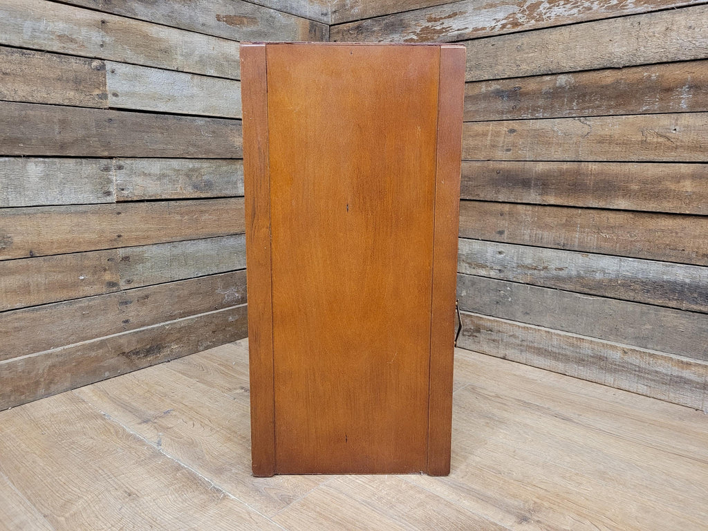 Vintage Mid century Single Drawer Bedside Cupboard Retro Bedside Cabinet
