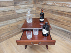 Vintage Regency Style Reproduction Occasional Wine Side Table Pull Our Shelf