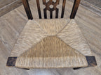 Antique Petite Oak Arts & Craft Barley Twist Great Patina