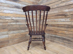 Vintage Country House Lath Back Grandfather Windsor Carver Chair