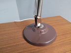 Vintage Brown Angle Desk Lamp Heavy Base Lighting Angled