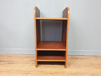 Mid Century Danish Influenced Teak Bedside Shelves Night Stand Scandi Chic
