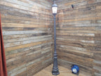 Vintage Metal Floor Standing Street Lamp Post 7'7" tall