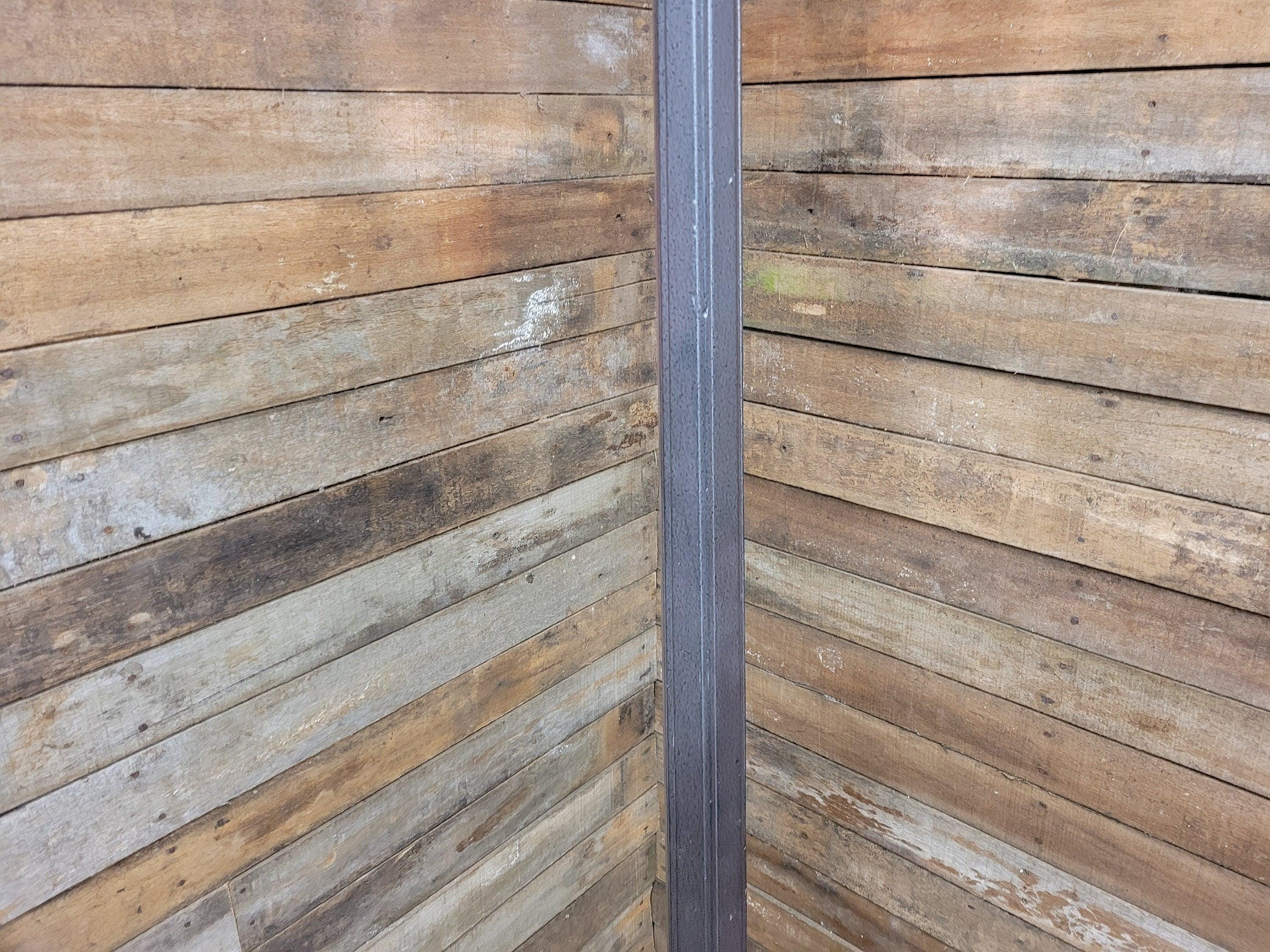 Vintage Metal Floor Standing Street Lamp Post 7'7" tall
