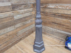 Vintage Metal Floor Standing Street Lamp Post 7'7" tall