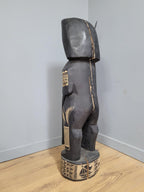 Large 47" Hand Carved Fijian Fertility Statue Interior Design Piece Tribal Art