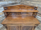 Antique 19th Century Mahogany Chiffonier Sideboard Circa 1870