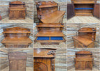Antique 19th Century Mahogany Chiffonier Sideboard Circa 1870