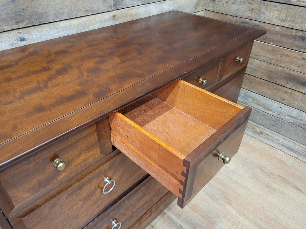 Mid Century Original Vintage Retro Stag Minstrel Six Drawer Chest