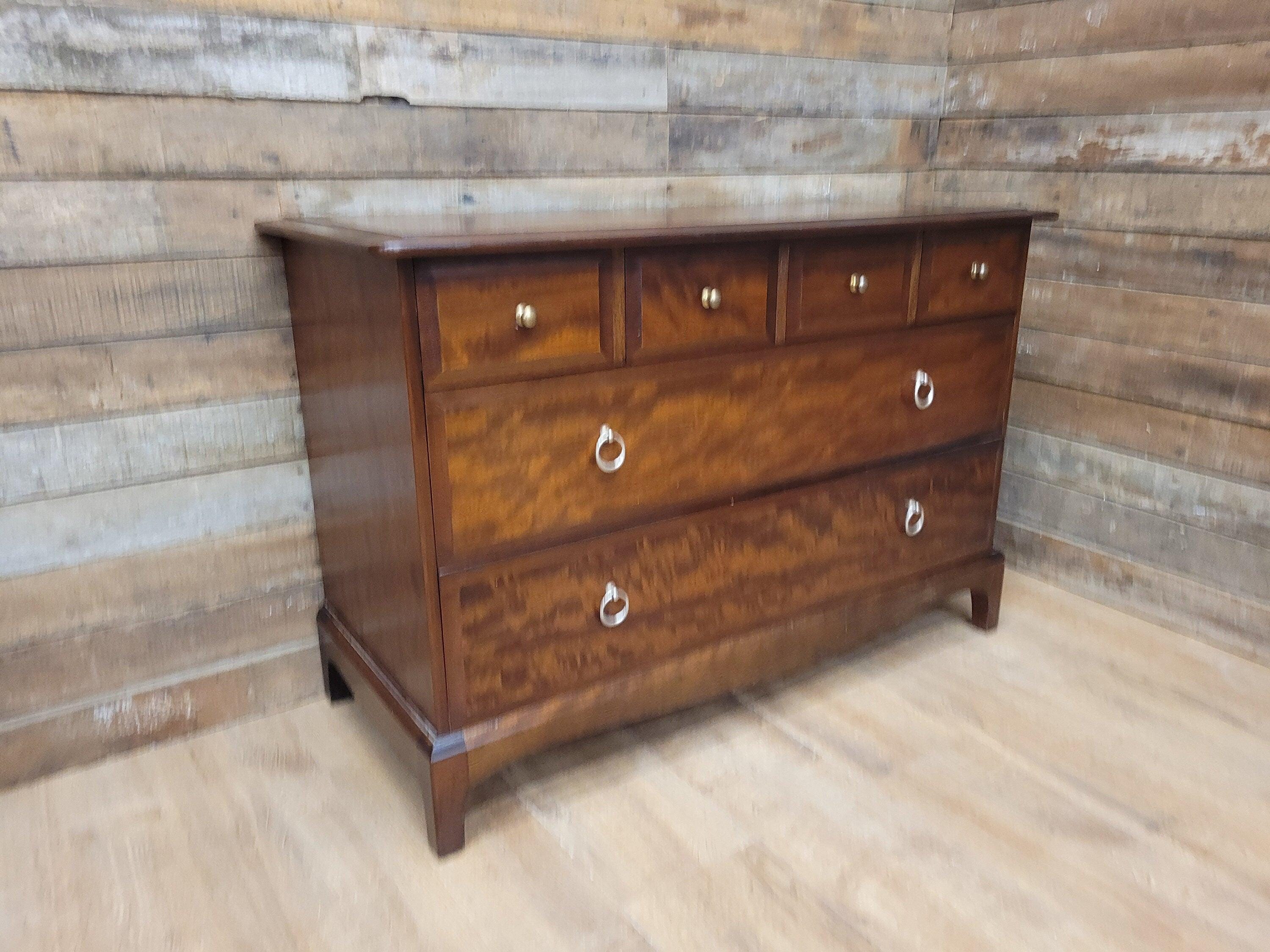 Mid Century Original Vintage Retro Stag Minstrel Six Drawer Chest