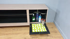 Mid Century Retro Formica Sideboard Long John Credenza Drinks Cabinet Pin Legs