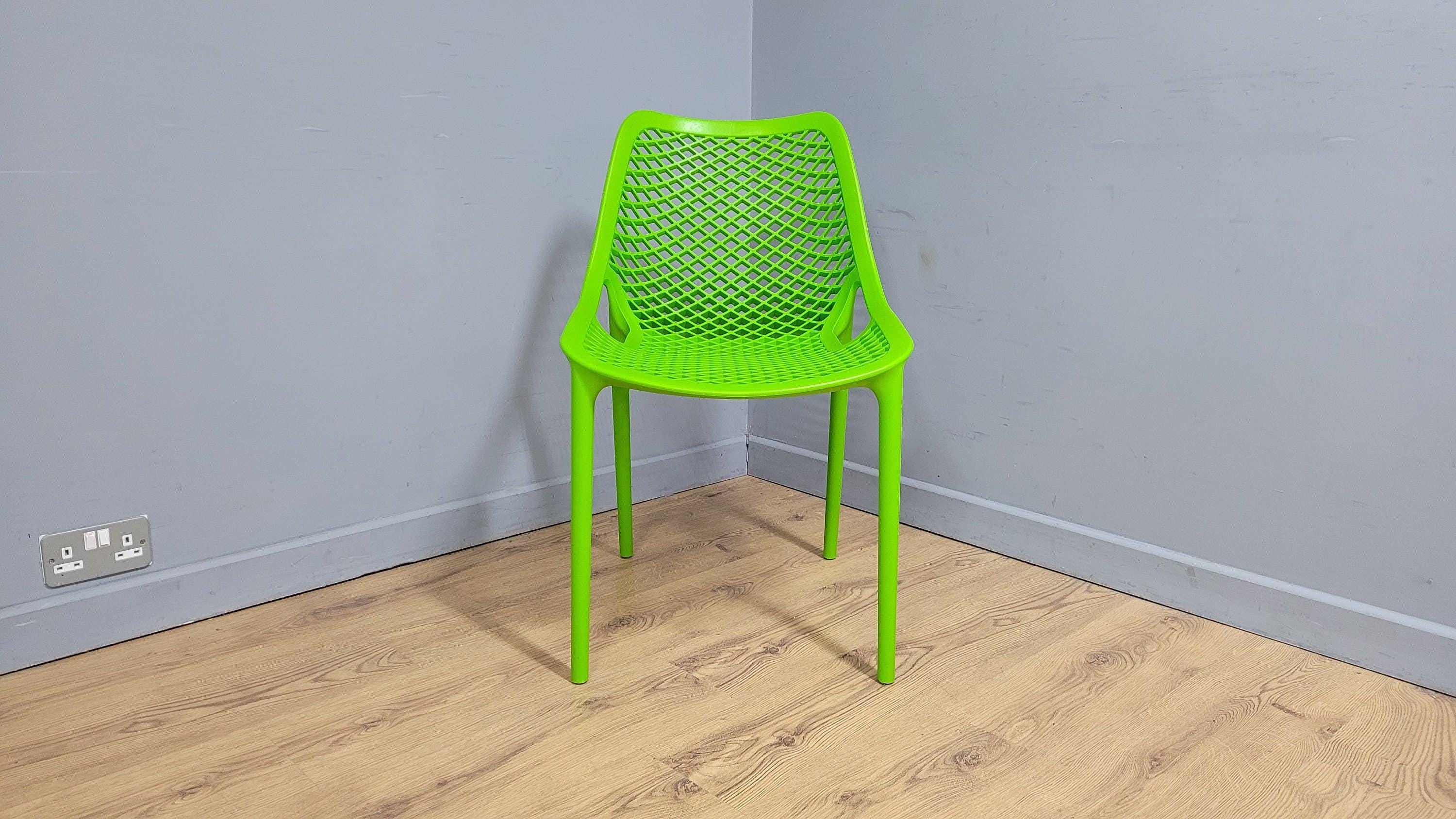 Funky Bright Fun Lightweight Modern Designed Polypropylene Chair Desk Chair