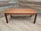 Danish Mid Century Teak Coffee Table Made In Denmark Stamped