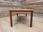 Danish Mid Century Teak Coffee Table Made In Denmark Stamped