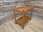 Two Tier Mid Century Drinks Cocktail Trolley Retro Home Bar