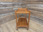 Two Tier Mid Century Drinks Cocktail Trolley Retro Home Bar